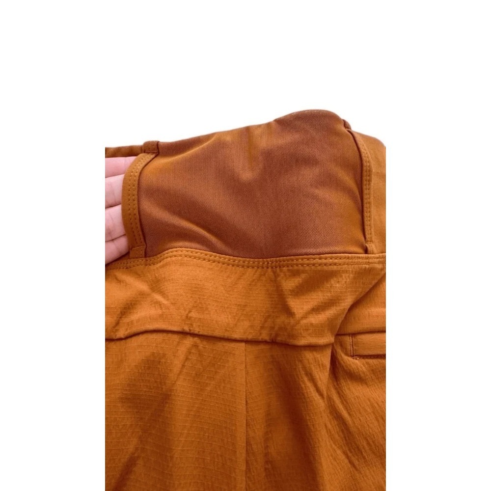 Athleta Trekkie North Shorts Cattail Brown Size 24 44x3.5 Wicking UPF New - Picture 8 of 9